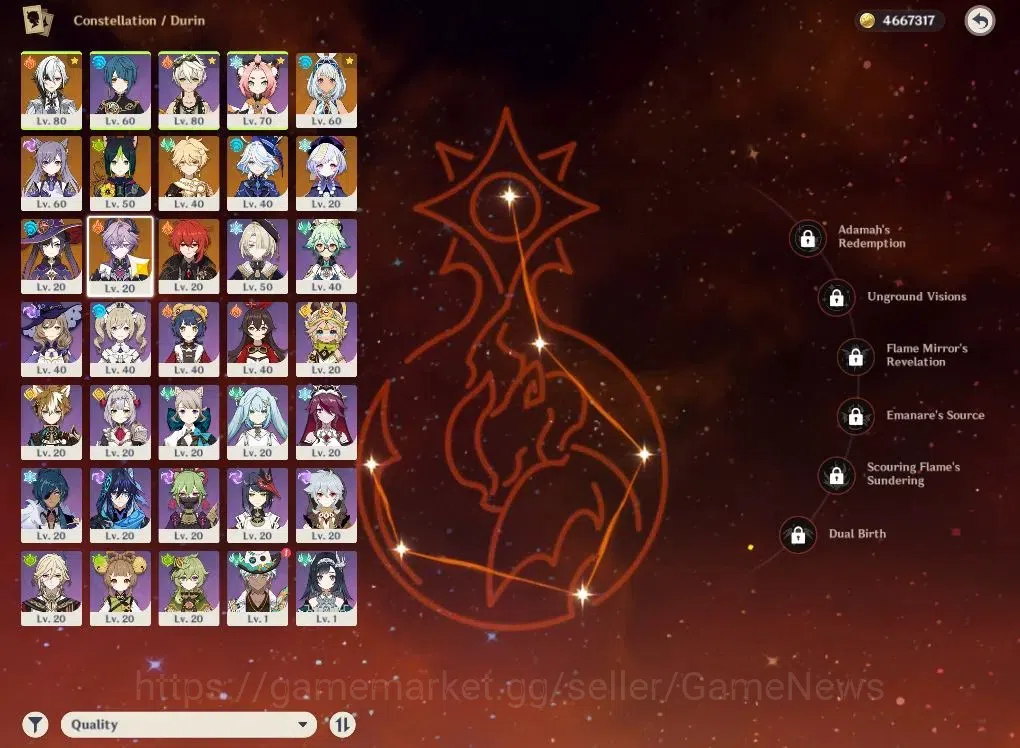 Genshin Impact Accounts ASIA|AR45|4Limited+1(*5Weapon)|Arlecchino+sign,Dur image 6