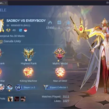 Mobile Legends: Bang Bang Accounts Others Global |Hero 101|Skin 167|Expert|KFP Thamuz|LBX Zhask|CC Natalia|Valentine