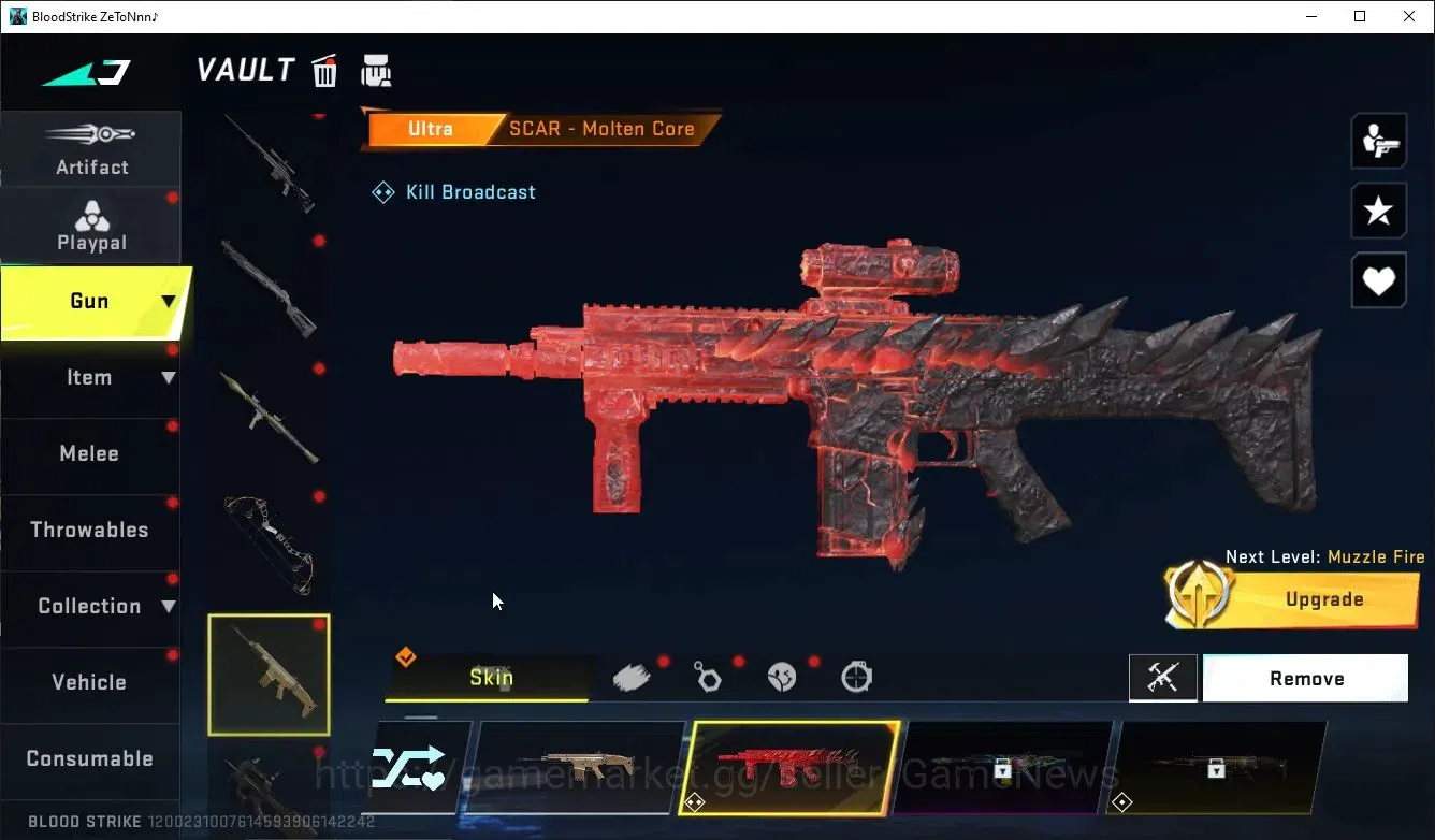 Blood Strike Accounts ASIA|ETERNAL DeAgle+Collab TOKREV[FN2000-Twin,Take image 15