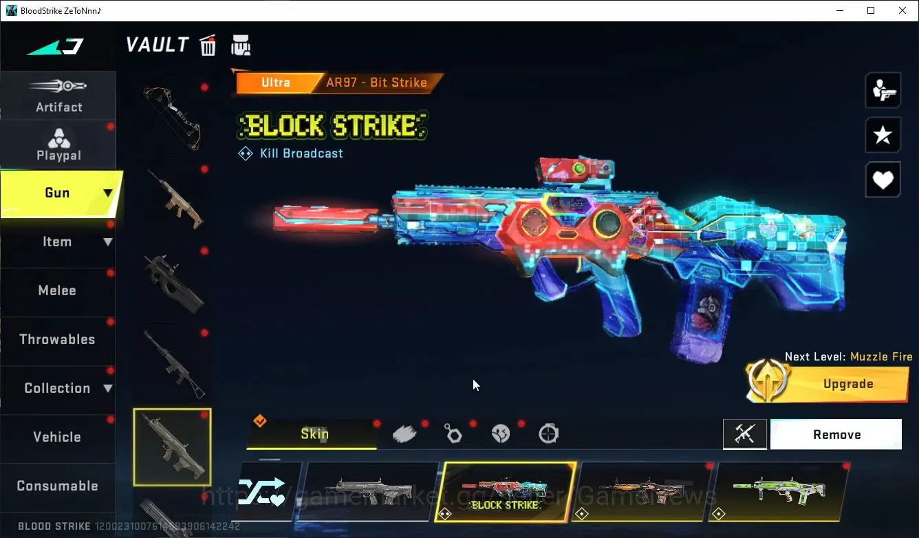 Blood Strike Accounts ASIA|ETERNAL DeAgle+Collab TOKREV[FN2000-Twin,Take image 16
