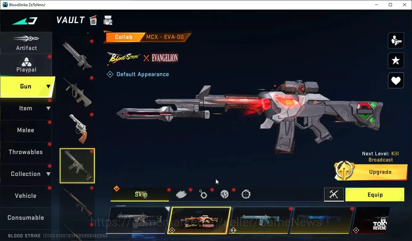 Blood Strike Accounts ASIA|ETERNAL DeAgle+Collab TOKREV[FN2000-Twin,Take image 18
