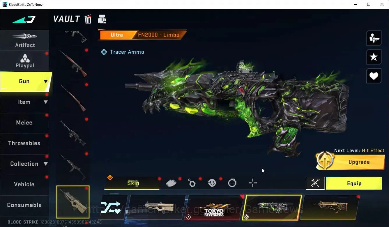 Blood Strike Accounts ASIA|ETERNAL DeAgle+Collab TOKREV[FN2000-Twin,Take image 19