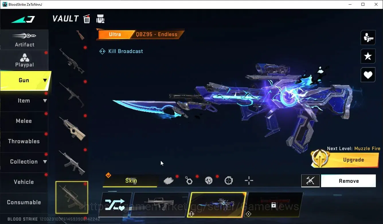 Blood Strike Accounts ASIA|ETERNAL DeAgle+Collab TOKREV[FN2000-Twin,Take image 20