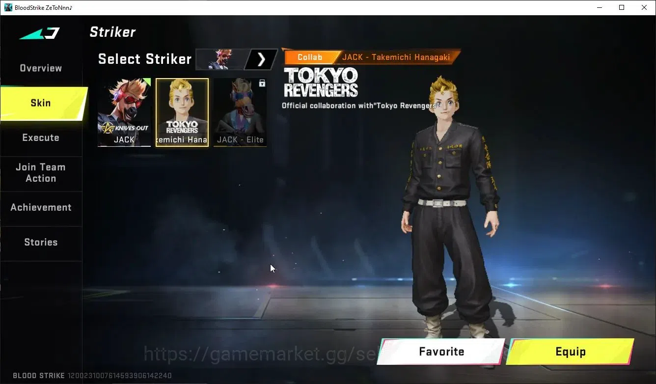 Blood Strike Accounts ASIA|ETERNAL DeAgle+Collab TOKREV[FN2000-Twin,Take image 3