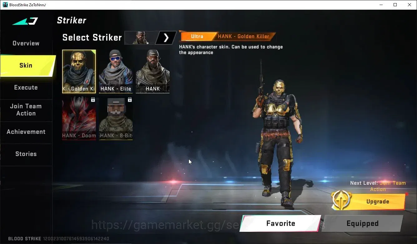 Blood Strike Accounts ASIA|ETERNAL DeAgle+Collab TOKREV[FN2000-Twin,Take image 4