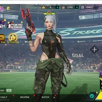 Blood Strike Collab Skin ASIA|ETERNAL DeAgle+Collab TOKREV[FN2000-Twin,Take image 1