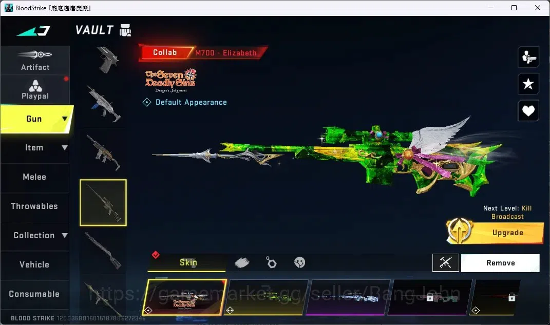 Blood Strike Accounts ASIA | 1 ETERNAL: Desert Eagle-Scorpius | 4 7DS |  image 12