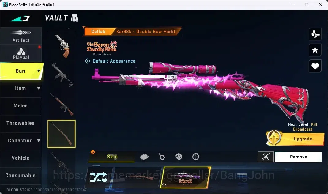 Blood Strike Accounts ASIA | 1 ETERNAL: Desert Eagle-Scorpius | 4 7DS |  image 17