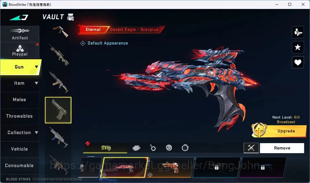 Blood Strike Accounts ASIA | 1 ETERNAL: Desert Eagle-Scorpius | 4 7DS |  image 9