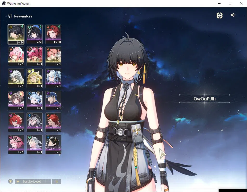 Wuthering Waves Accounts Mid-Game NA| UL 46 | 3 Limited | [Aemeath RC1,Changli,Lupa]+Sign | DB Lv30 | Female MC | Log Kuro 2