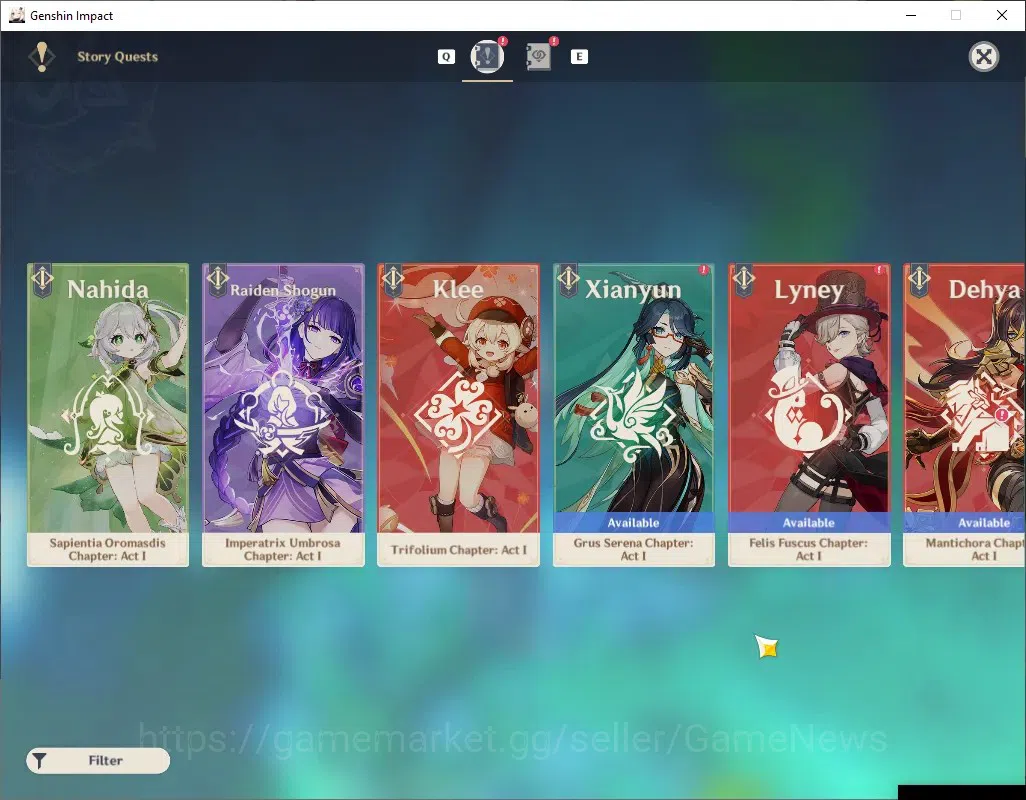 Genshin Impact Accounts ASIA|AR 50|2 Limited + 1 (*5 Weapon)|[Neuvillette, image 17