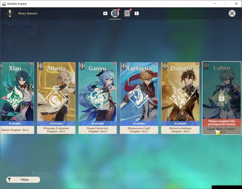 Genshin Impact Accounts ASIA|AR 50|2 Limited + 1 (*5 Weapon)|[Neuvillette, image 18