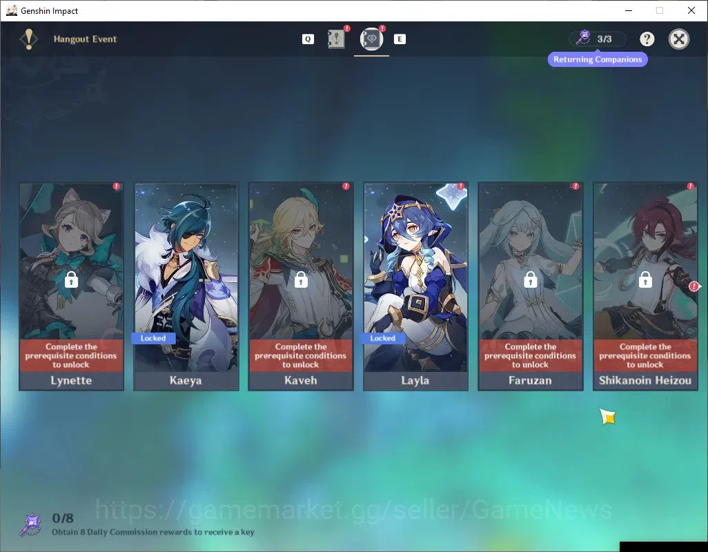 Genshin Impact Accounts ASIA|AR 50|2 Limited + 1 (*5 Weapon)|[Neuvillette, image 19