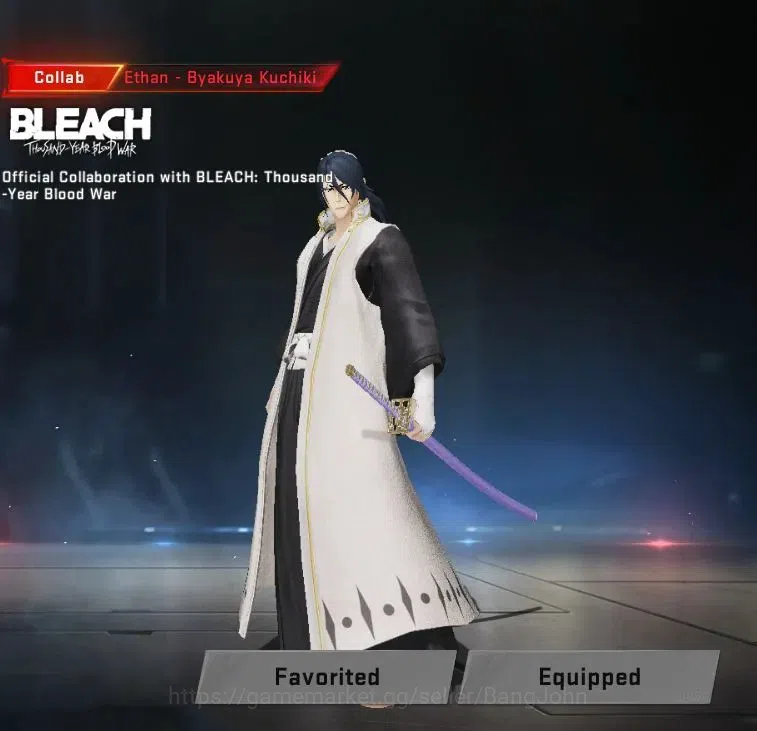 Blood Strike Accounts ASIA | BLEACH Melee: Ethan-Byakuya | 1 Ultra Skin  image 2