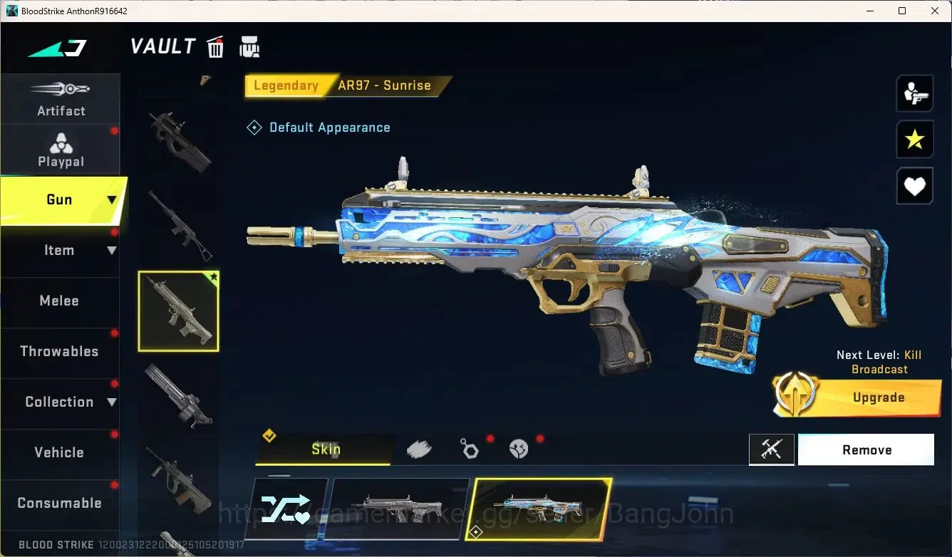 Blood Strike Accounts ASIA | 2 Legendary Guns|ULTRA Striker ETHAN-Raid M image 5