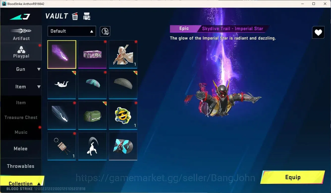 Blood Strike Accounts ASIA | 2 Legendary Guns|ULTRA Striker ETHAN-Raid M image 8