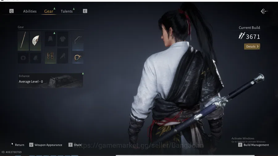 Where Winds Meet Accounts Global | 1 Harmonic Core | MC Male | Starter|Take Mail|Log Netease|RA139B 5