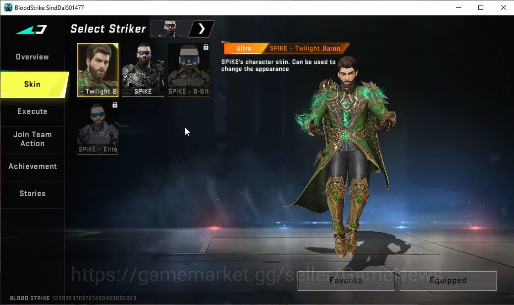 Blood Strike Accounts ASIA|Melee Katar-Claw Of Oblivion|COLLAB Bleach Et image 3