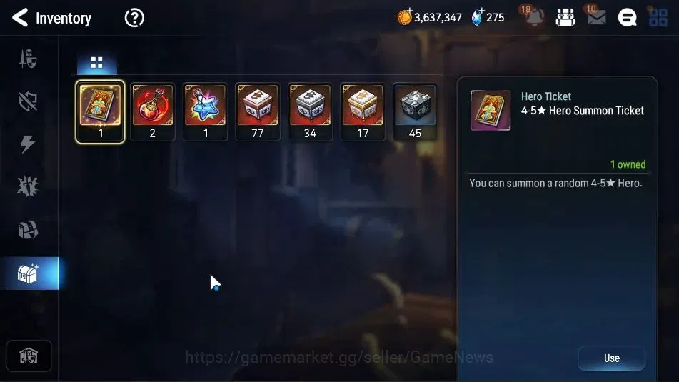 Epic Seven Accounts Starter GLOBAL UnVerif|New Era|3 ML(Rhiana& Lucie,Belian,US Choux)+Tenebria,Landy,etc|Poh ON|1 K 17