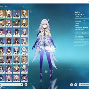 Genshin Impact Accounts Others ASIA|AR 56|6 Limited|Skirk,HuTao,Citlali,Escoffier,Arlecchino,Navia|CheckSS|TakeMail(GI1215Z)