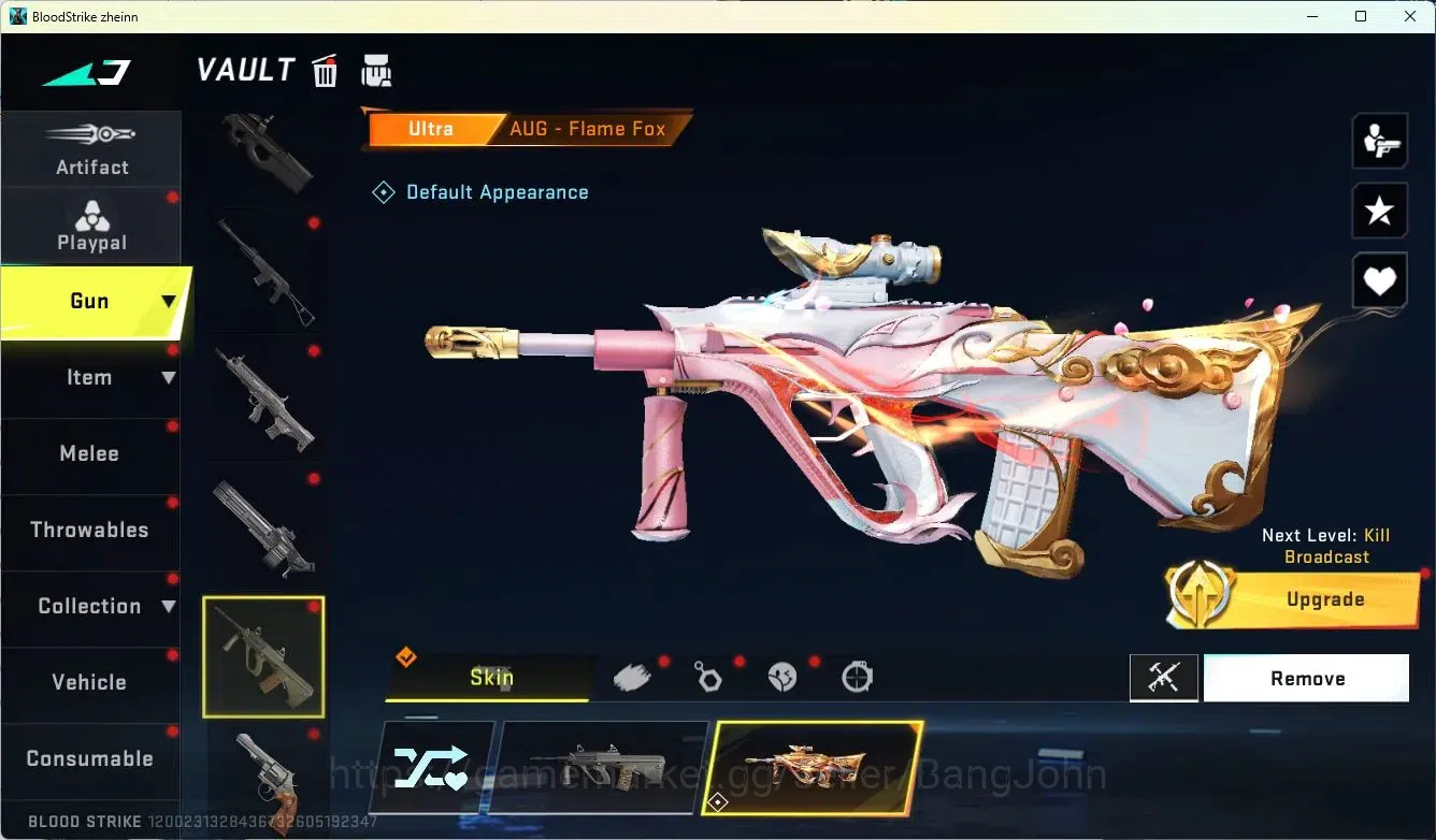 Blood Strike Accounts ASIA | 4 7DS: AK47,M700,Kar98K,QBZ95 | 2 AOT: KAG- image 10