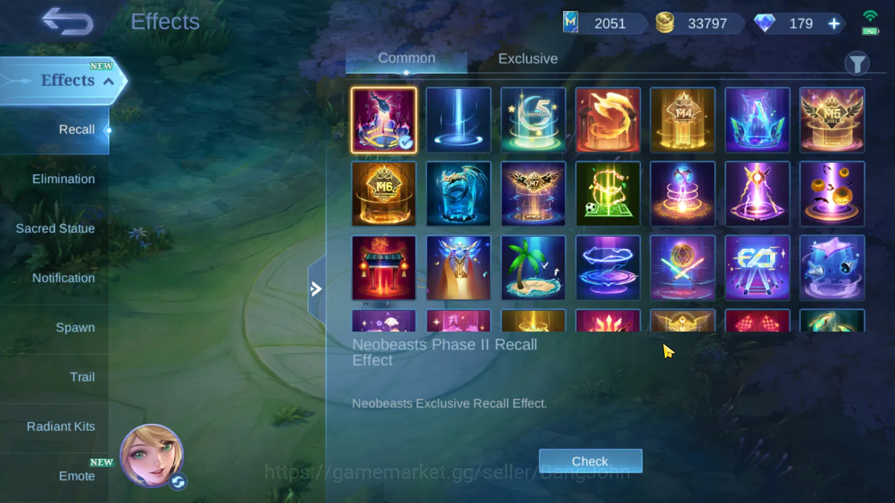 Mobile Legends: Bang Bang Accounts Hero 94 | Skin 237 | Spek Cewe | Prime Granger | A image 11