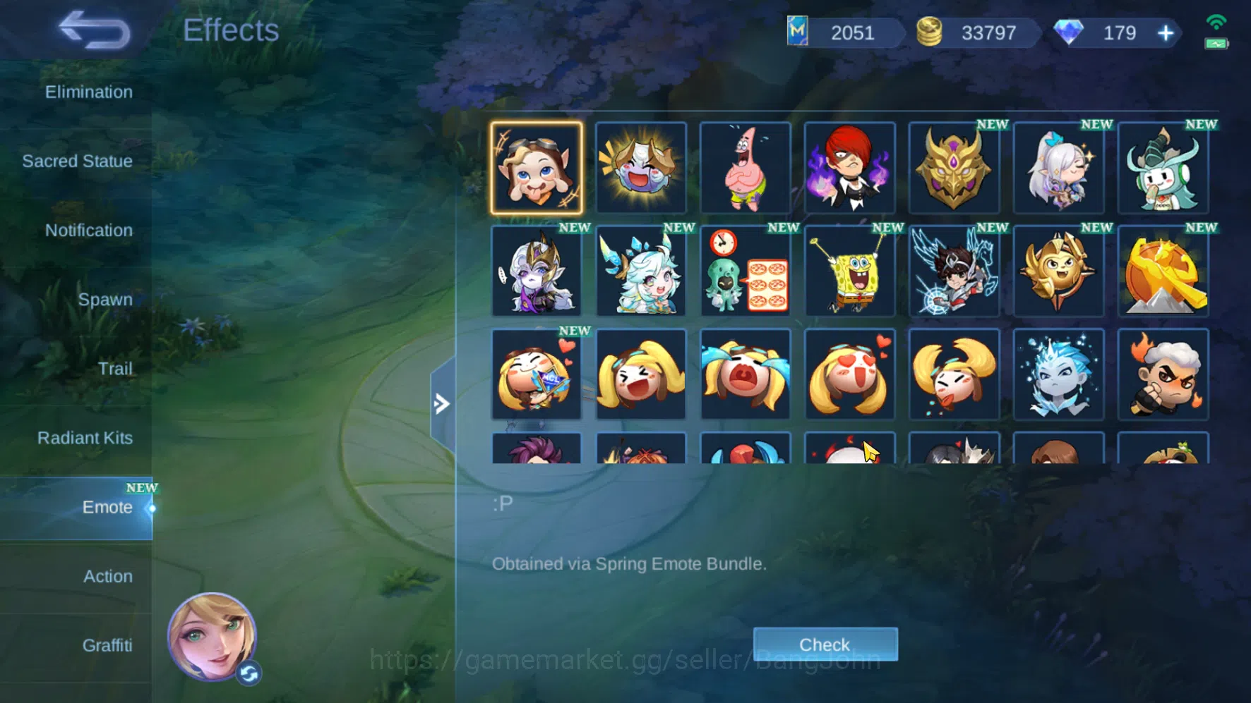 Mobile Legends: Bang Bang Accounts Hero 94 | Skin 237 | Spek Cewe | Prime Granger | A image 12