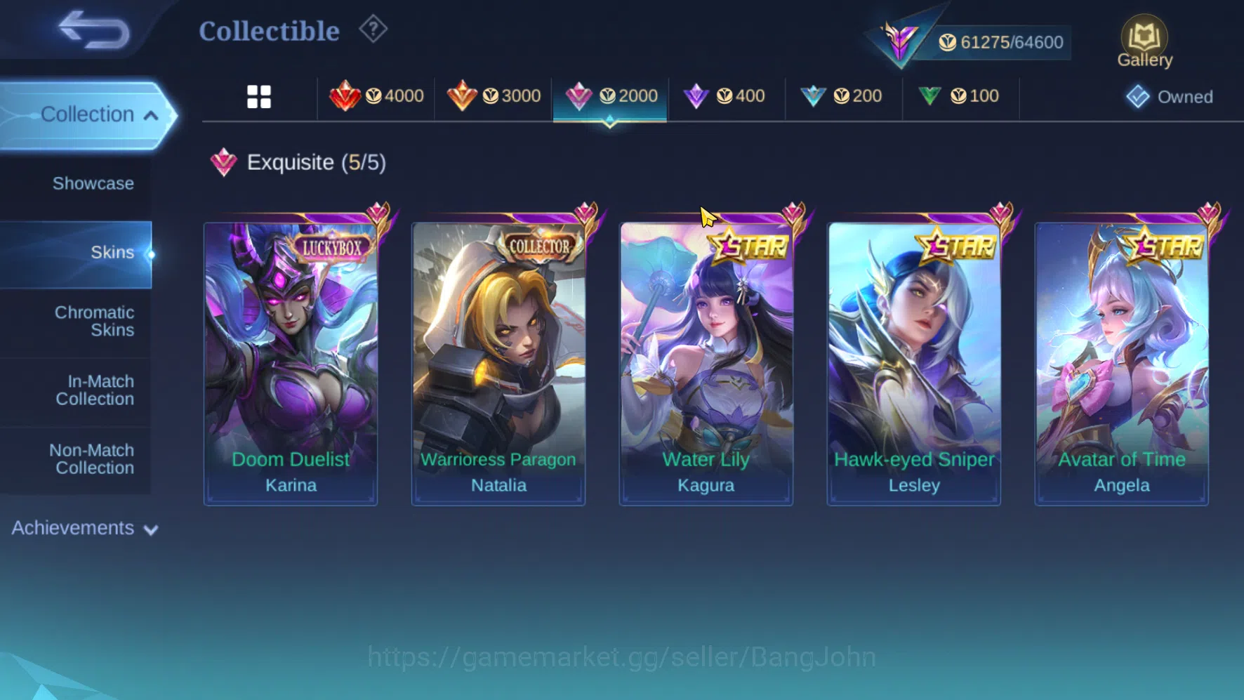 Mobile Legends: Bang Bang Accounts Hero 94 | Skin 237 | Spek Cewe | Prime Granger | A image 6
