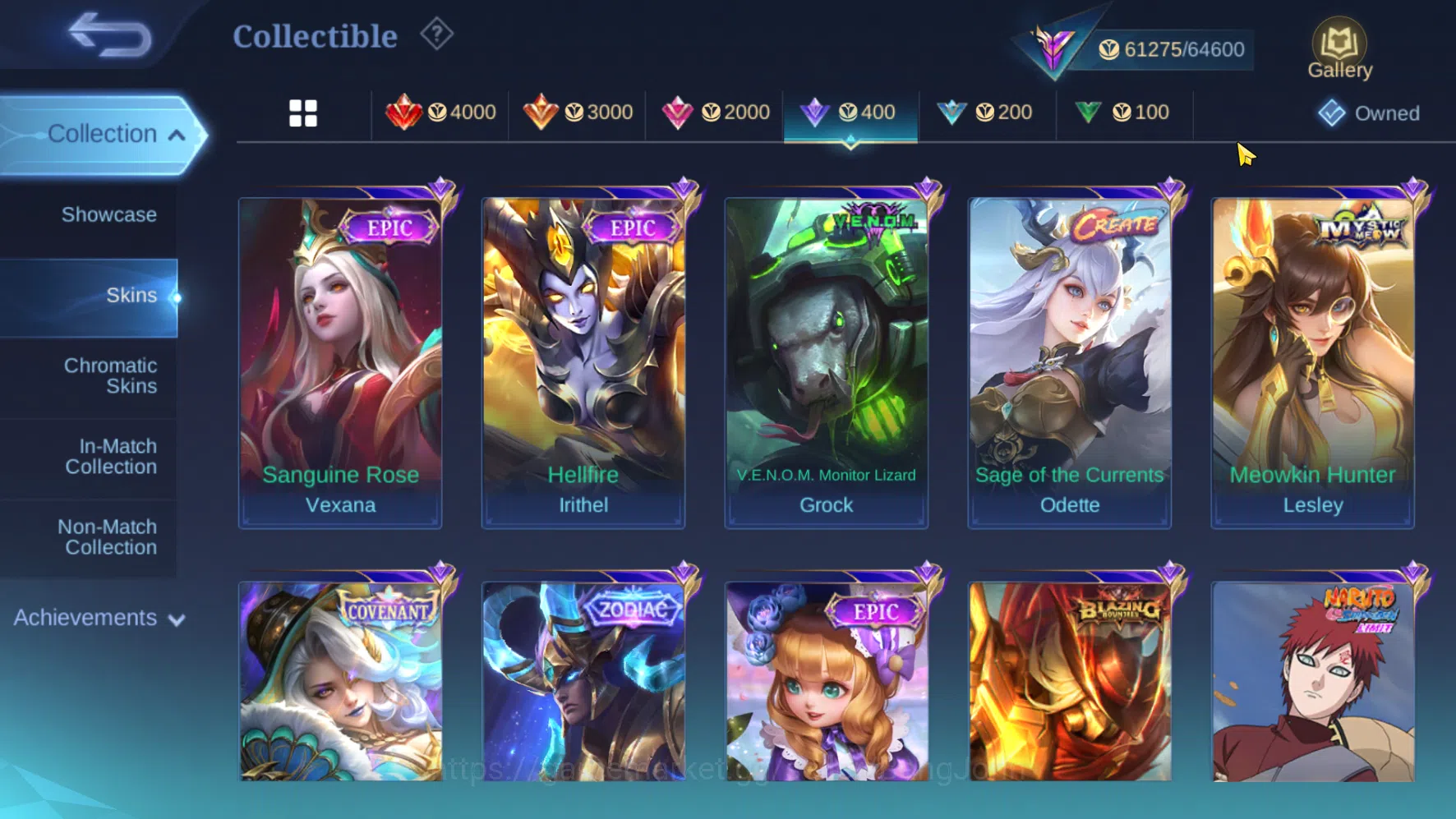 Mobile Legends: Bang Bang Accounts Hero 94 | Skin 237 | Spek Cewe | Prime Granger | A image 7