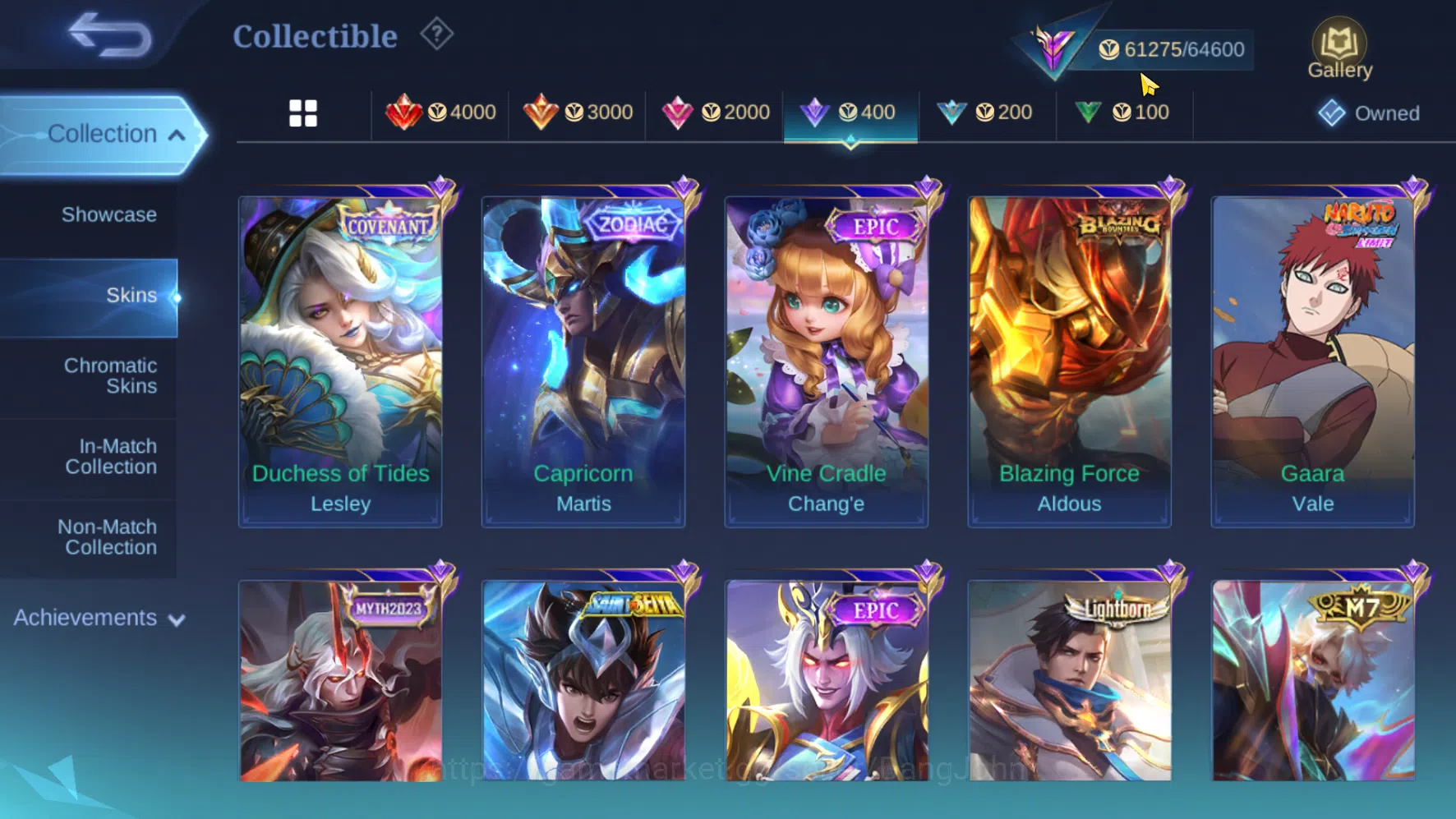 Mobile Legends: Bang Bang Accounts Hero 94 | Skin 237 | Spek Cewe | Prime Granger | A image 8