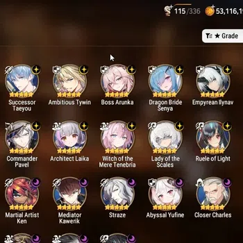 Epic Seven Accounts Others Asia Verif|25 ML(Lot Scales,Notos,B Arunka,WM Tenebria,DP Aria Etc) P Byblis,Aube,EoA