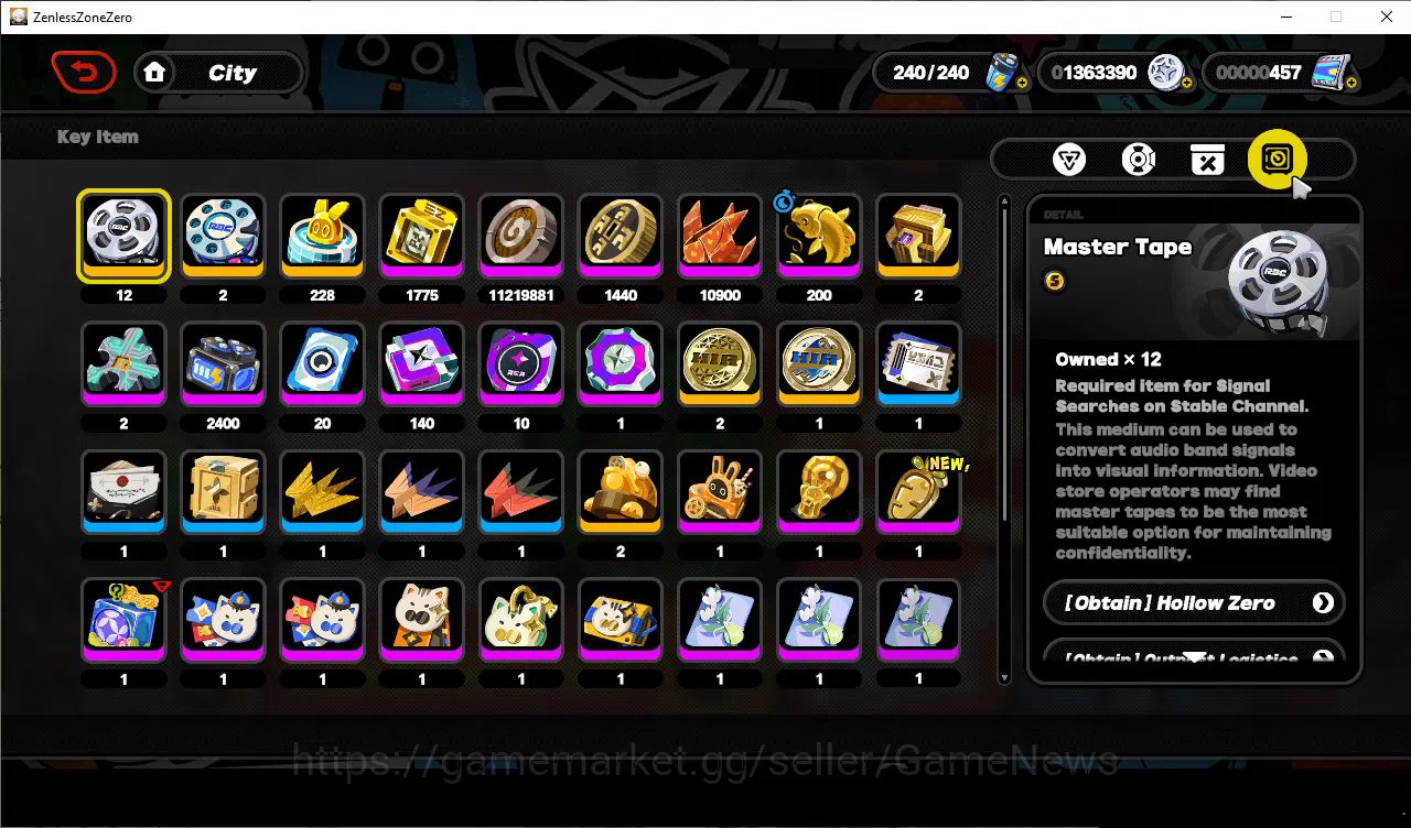 Zenless Zone Zero Accounts ASIA|IK 59|14 Limit,3 Prem Team,3 VoidHunter[(Miya image 12