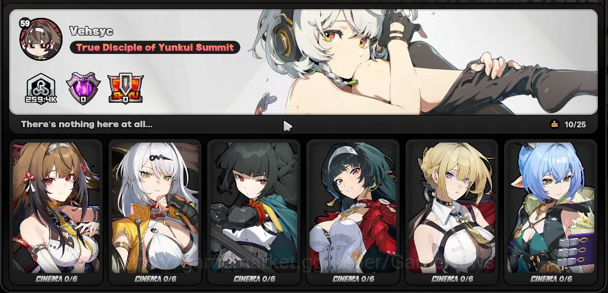 Zenless Zone Zero Accounts ASIA|IK 59|14 Limit,3 Prem Team,3 VoidHunter[(Miya image 3