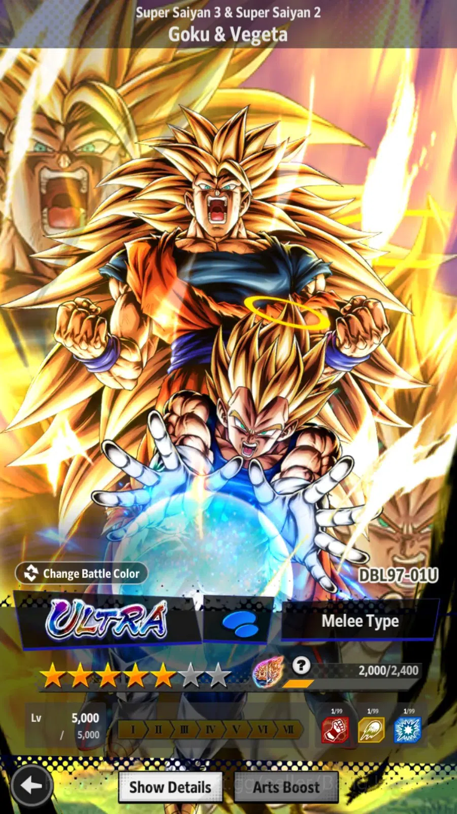 Dragon Ball Legends Accounts High-End Android | Lvl 164|Ready PVP|501M Total Power|5 LR|7 UL|LR S Vegito,FWK Piccolo Etc |UL 15