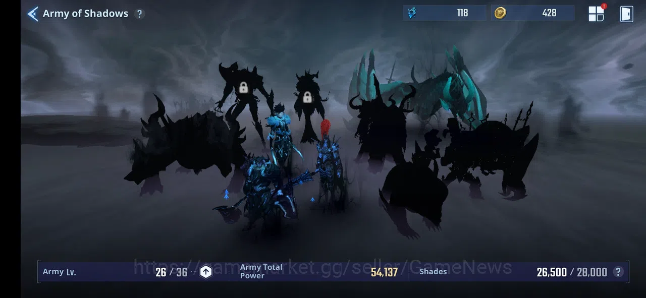 Solo Leveling: ARISE Accounts Total Power 538K | 18SSR |KanaeA5+SignA7,EsilA5+SignA2,MireiA5+Sign,ThomasA2+Sign,IslaA4 & ETC 3