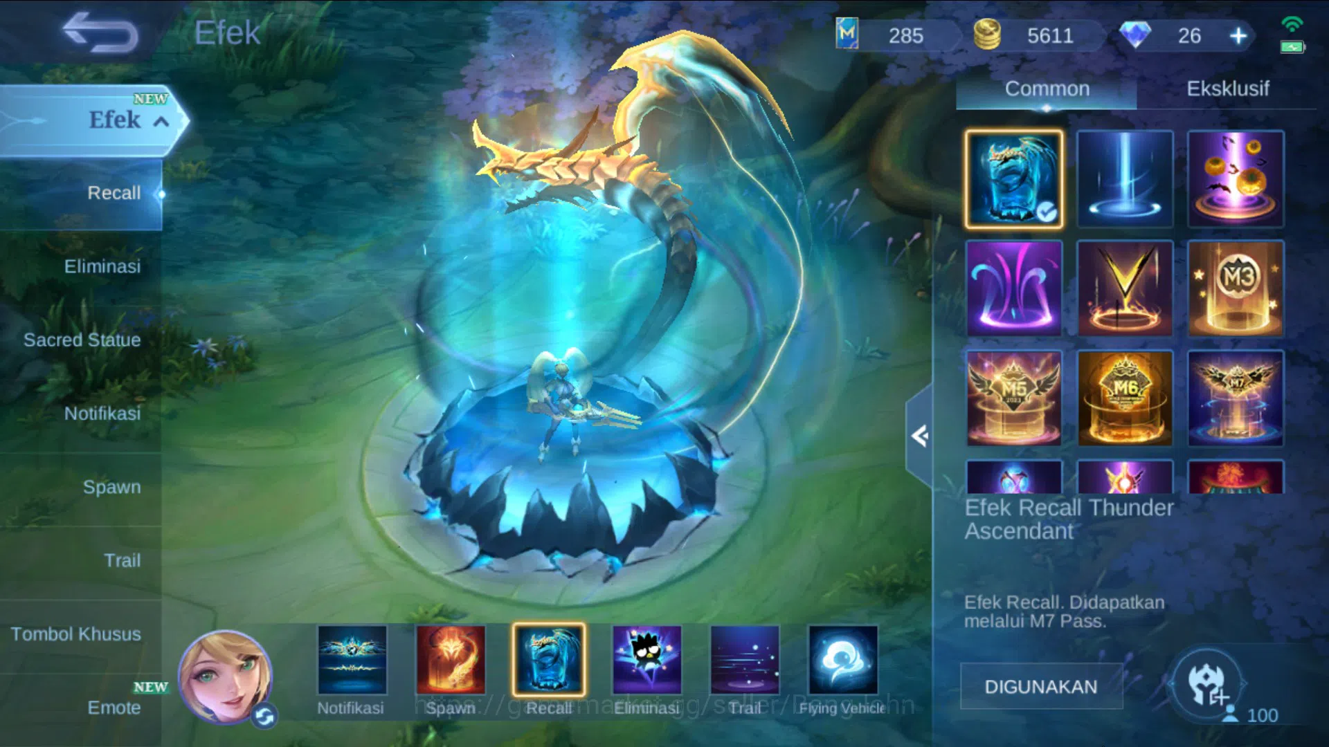 Mobile Legends: Bang Bang Accounts Global Hero 100, Skin 195, Emblem All Max | Prime  image 4