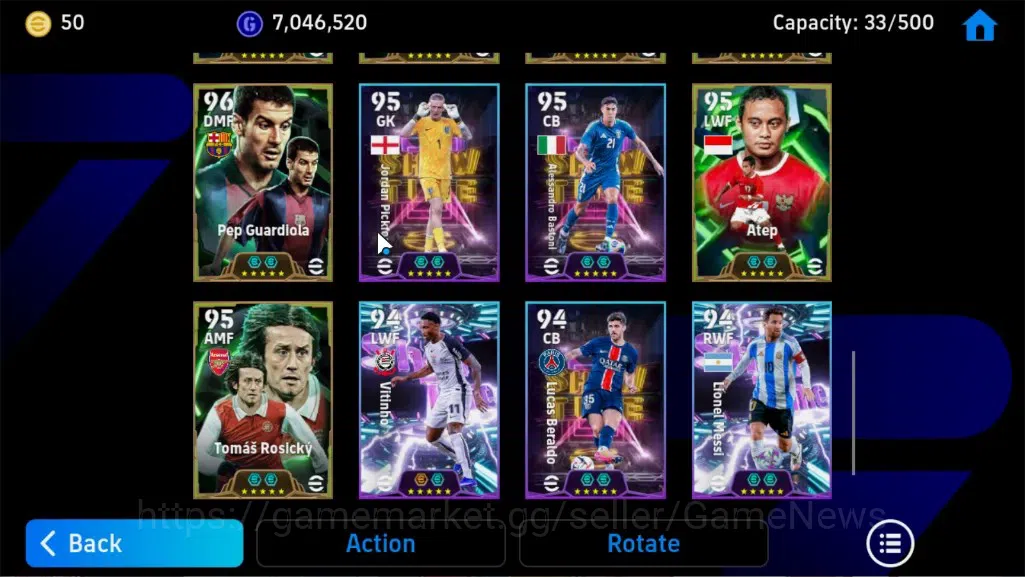 eFootball Accounts Legends & Iconic Players Android|BigTime Gareth Bale,ShowTime Erling Haaland,Epic W Rooney,Wesley 10