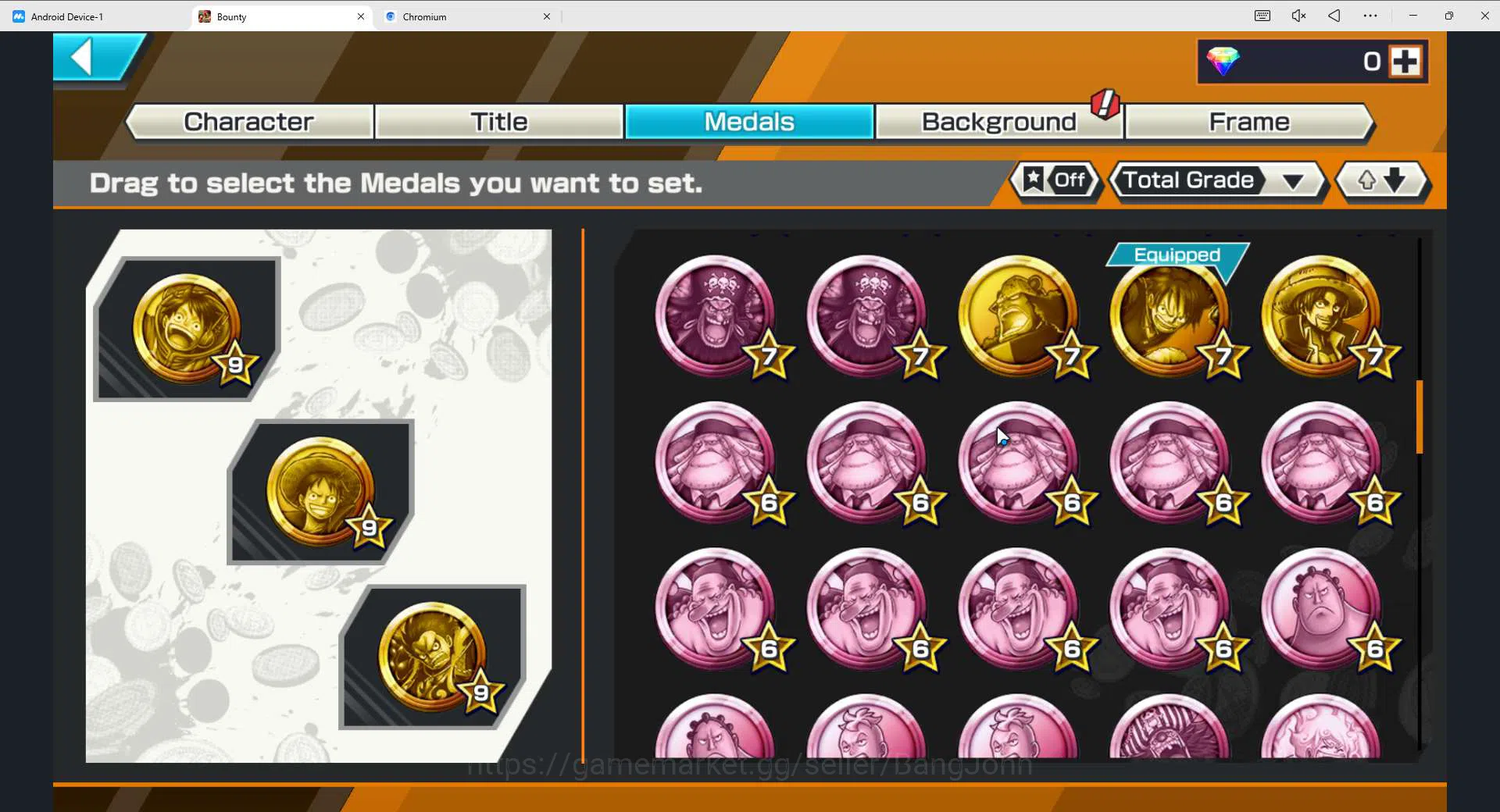 One Piece Bounty Rush Accounts GLOBAL | 7 EX | 1 Max | Lvl 100 Marshall D Teach | image 5