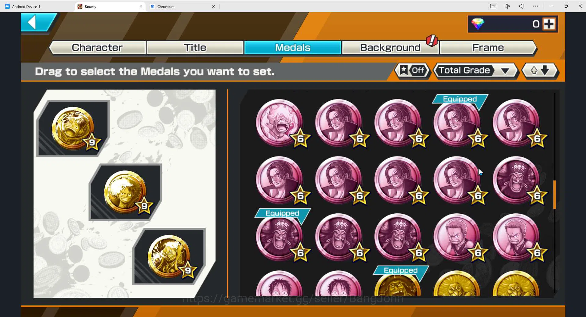 One Piece Bounty Rush Accounts GLOBAL | 7 EX | 1 Max | Lvl 100 Marshall D Teach | image 6