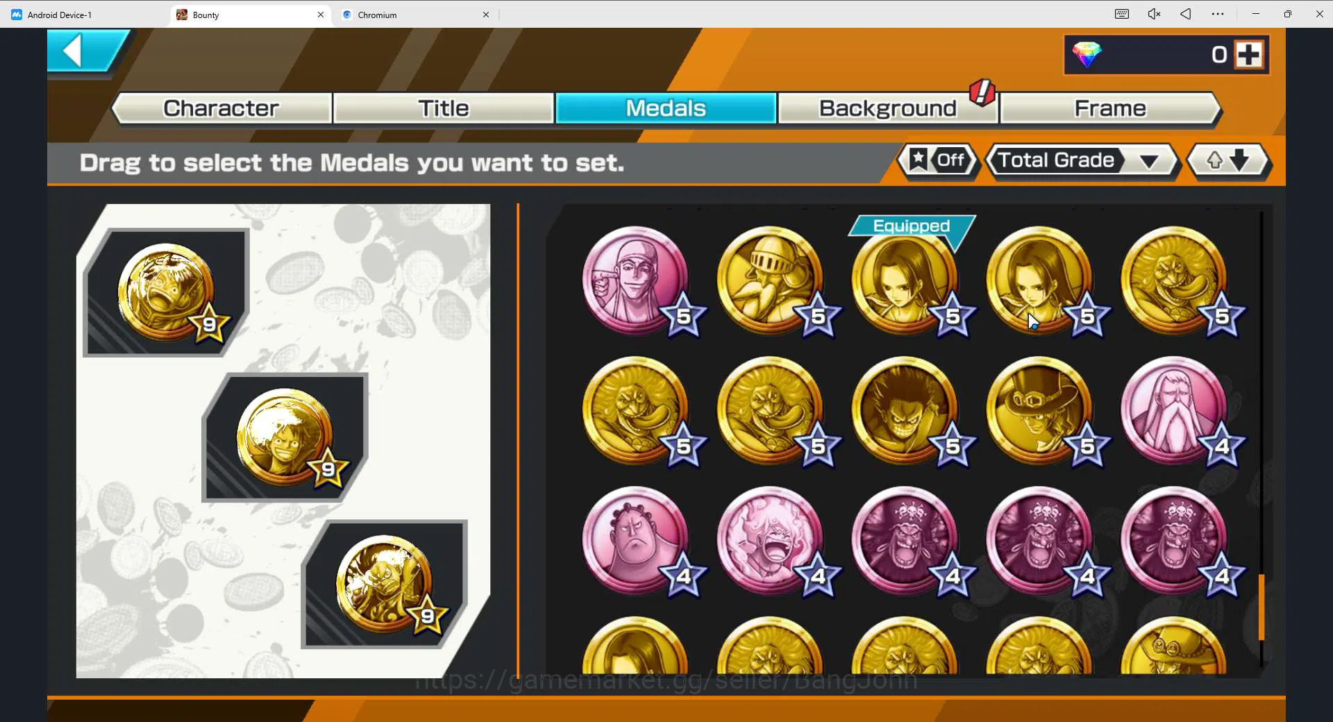 One Piece Bounty Rush Accounts GLOBAL | 7 EX | 1 Max | Lvl 100 Marshall D Teach | image 8