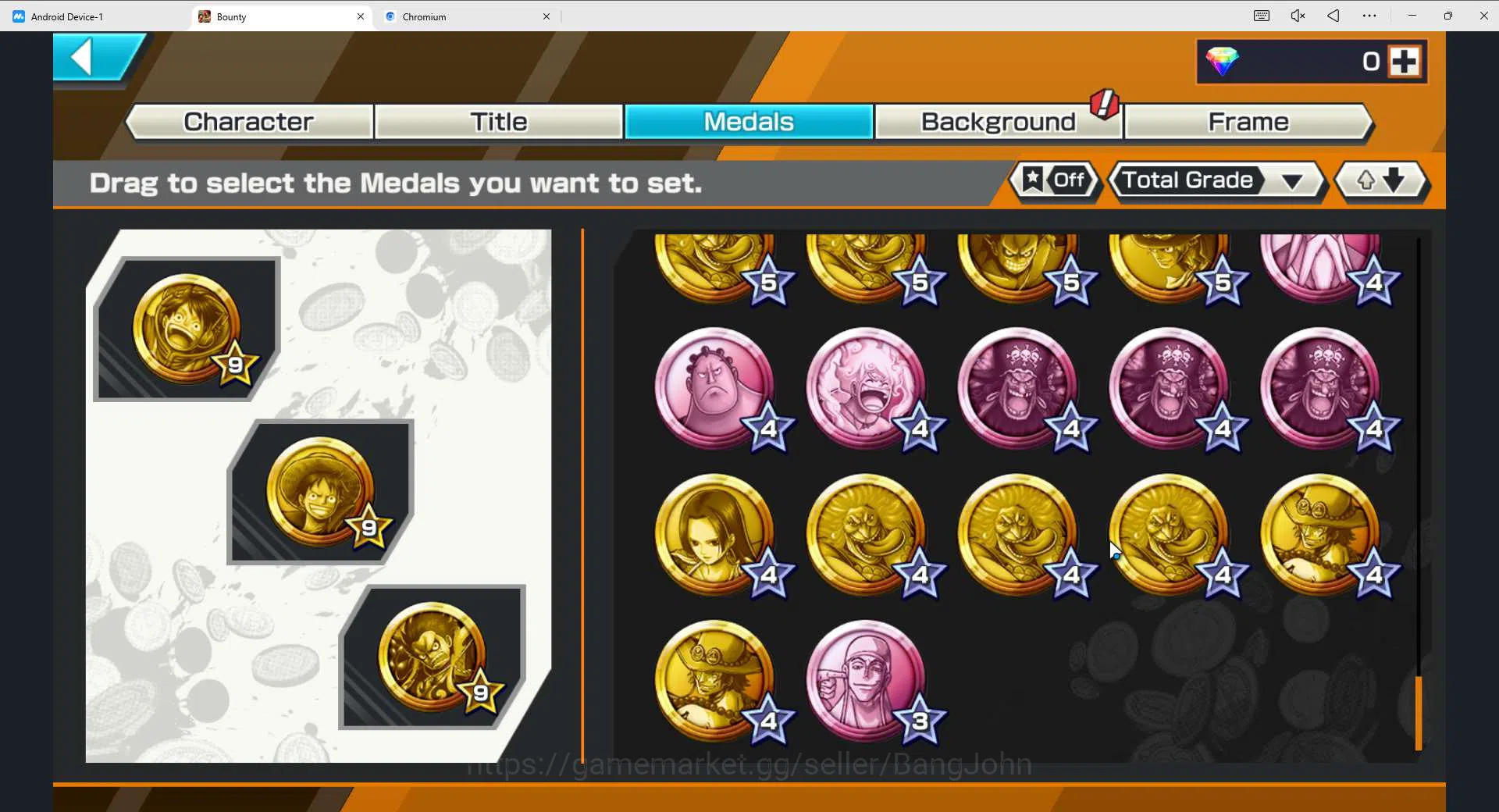 One Piece Bounty Rush Accounts GLOBAL | 7 EX | 1 Max | Lvl 100 Marshall D Teach | image 9