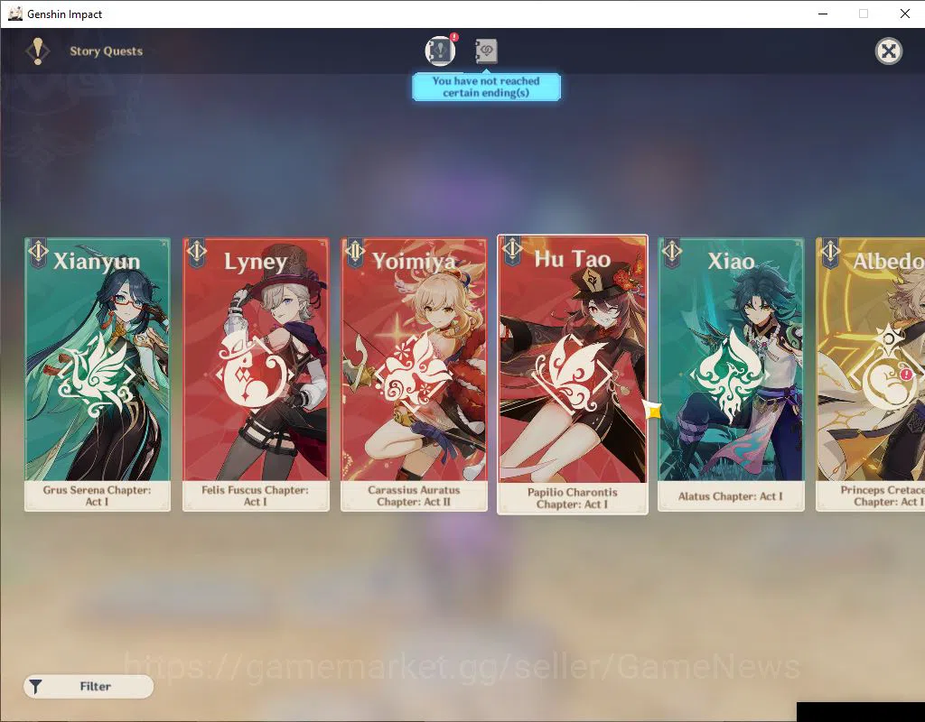 Genshin Impact Accounts ASIA|AR 58|7 Limited+6(*5Weapon)|Ayato+sign,Raiden image 13