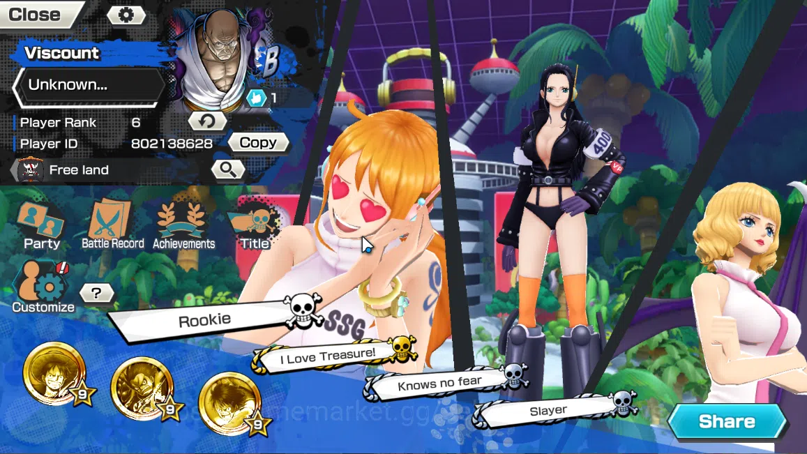 One Piece Bounty Rush Accounts Global|6EX|Fire Emperor Sabo,WI Law,5Elder Nusjuro image 16