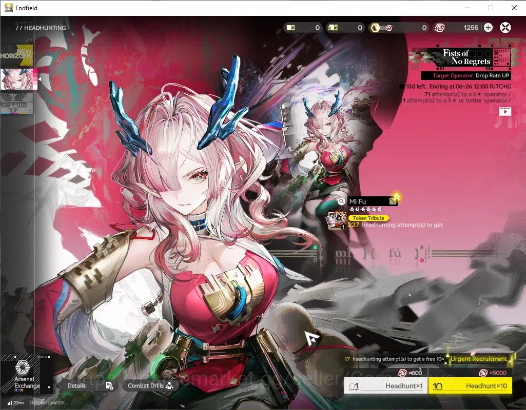 Arknights: Endfield Accounts ASIA | Starter with Selector OP | Mi Fu | Ardelia+ image 9