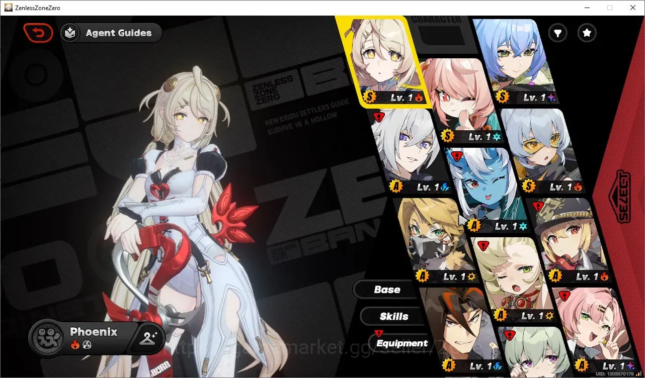 Zenless Zone Zero Accounts Starter ASIA|Fresh Starter IK5|3Limit Pheonix,Zhao,Lucia+Sign + ChrSTD Pulchra,Nicole,Corin|S1 1
