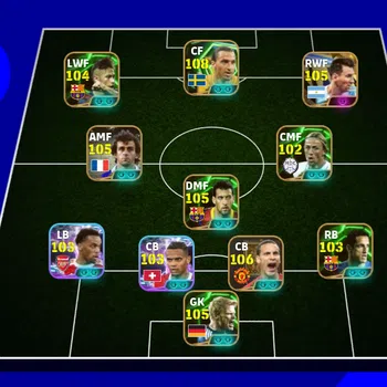 eFootball Accounts Legends & Iconic Players EFOOTBALL 2026 | MESSI CARD 2022,NEYMAR JR,Z IBRAHIMOVIC,PLATINI,NEDVED,S