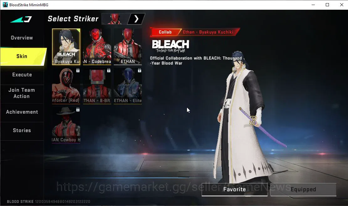 Blood Strike Accounts ASIA|2 ETERNAL Kala-Requiem,Ethan-Byakuya|9 ULTRA[ image 2