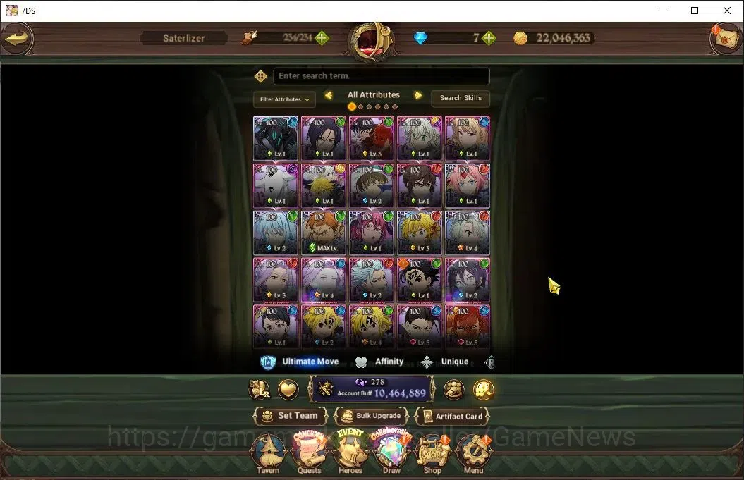The Seven Deadly Sins: Grand Cross Accounts Asia|10,4M CC|7 LR+13 UR+Many Collab|Truth,DL Rimu image 7