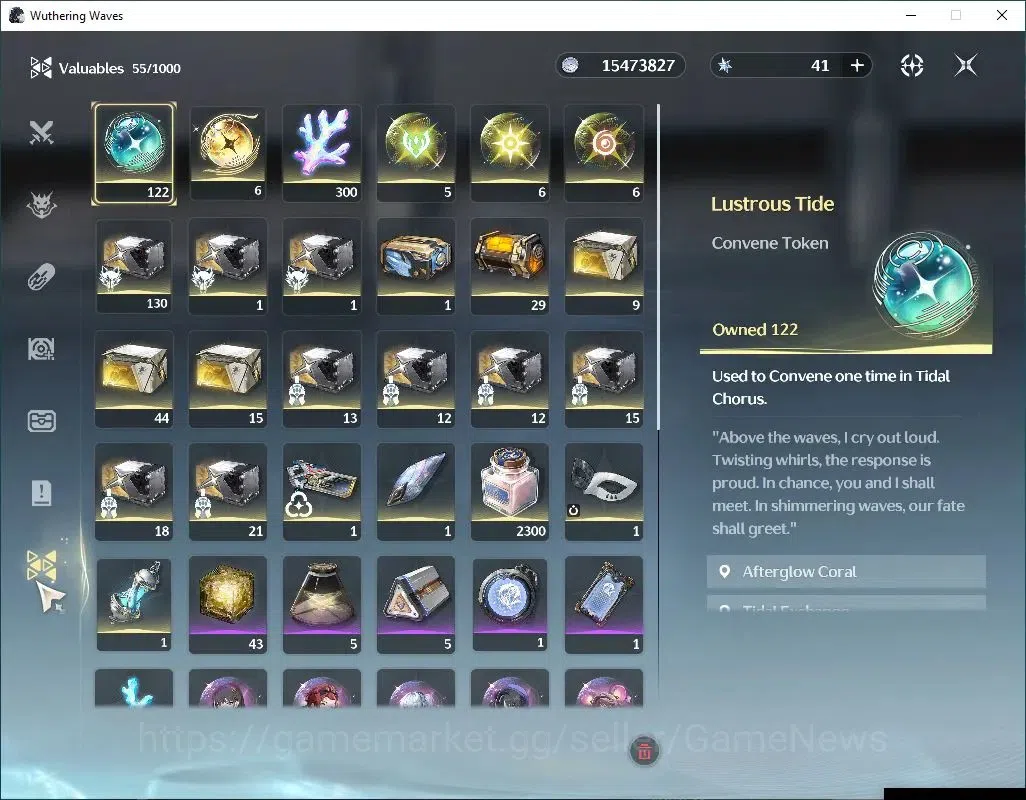 Wuthering Waves Accounts SEA|UL 47|1 Limited| Chisa R4 +Signature | DB Lvl  image 10