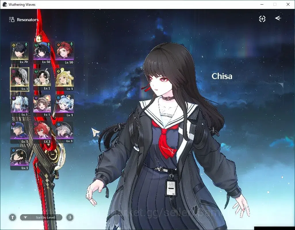 Wuthering Waves Accounts SEA|UL 47|1 Limited| Chisa R4 +Signature | DB Lvl  image 2